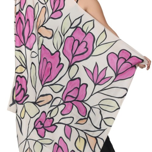 Silk Habutai Square Scarfs