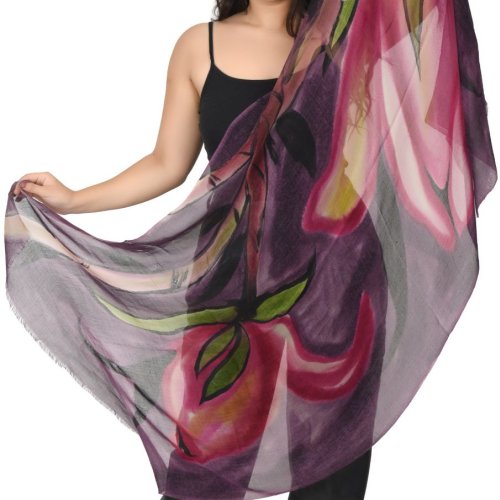Hand Printed Scarves and Stoles