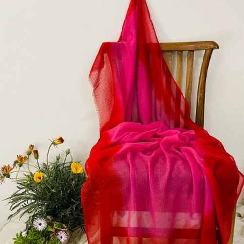 Wool Silk Tie Dye Boho Style Scarves