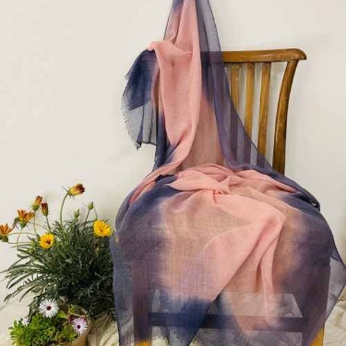 Wool Silk Tie Dye Premium Soft Scarve