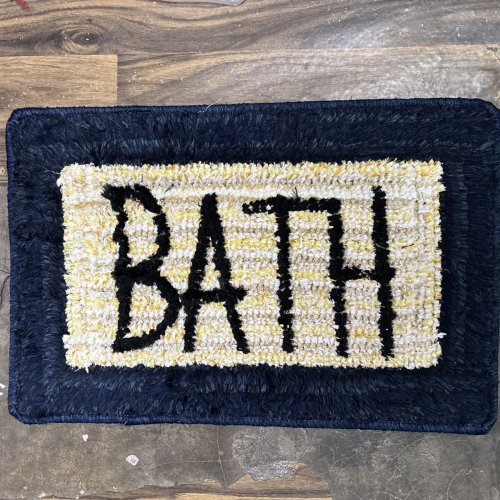 Handmade Cotton Bath Mat