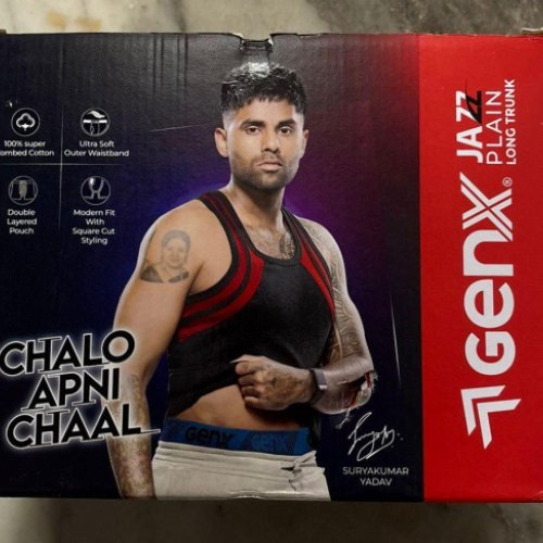 Mens Genx Jazz Plain Long Trunk