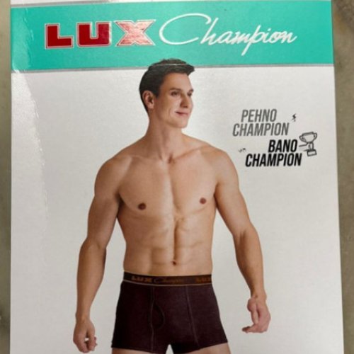 Mens Lux Champion Cotton Trunk