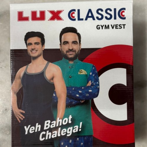 Mens Lux Classic Gym Vest