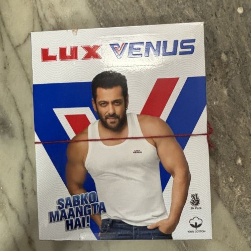 Mens Lux Venus 100% Cotton Vest