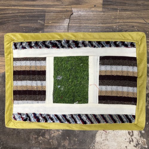 Unique Faux Grass Panel Accent Mat