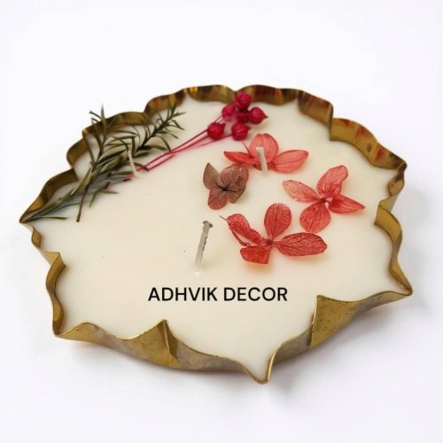 200ml Soy Wax Lotus Urli Secented Candle Set