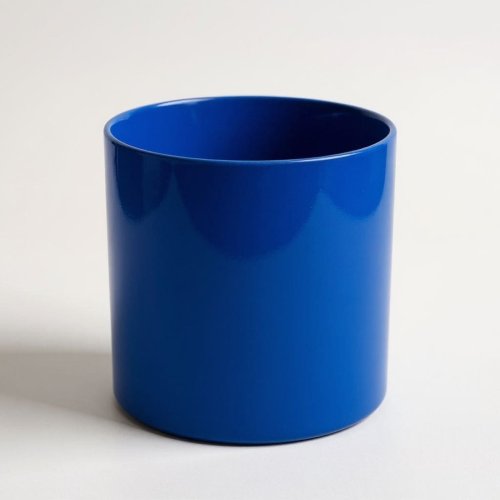 320ml Blue Mouth Blown Glass Jar