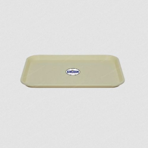 Off White Plastic Serving Tray