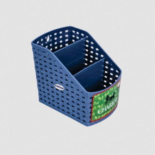 Plastic 3 Compartment Toothbrush Holder