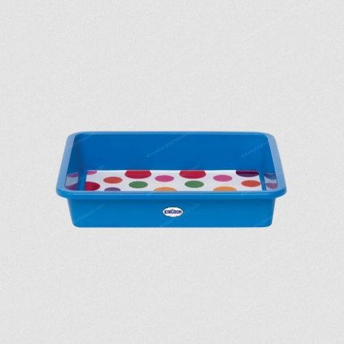 Plastic Blue Self Organizer Basket