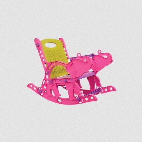 Plastic Jumbo Elephant Rocker