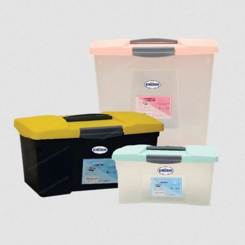 Plastic Storage Boxes With Handle