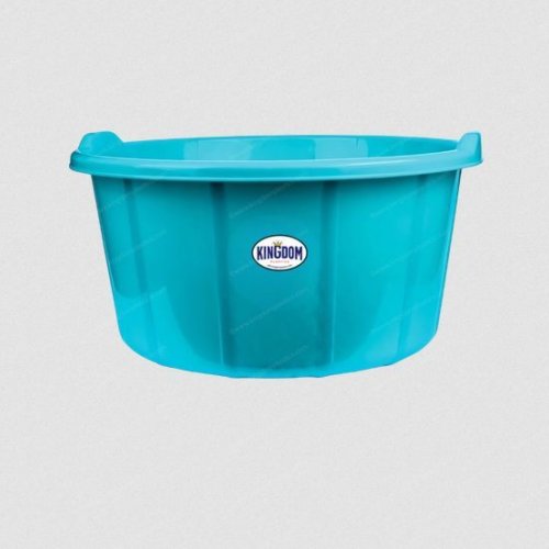 Sky Blue Plastic Tub