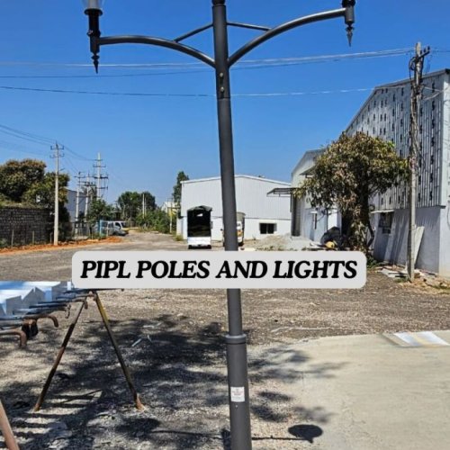 LED Cast Iron Lamp Post For Garden