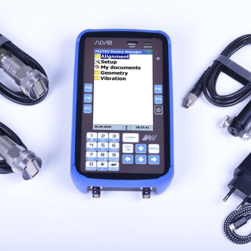 701TXV Dual Channel Vibration Analyzer with Balancer