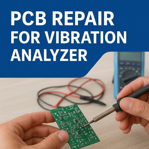 PCB Repair for Vibration Analyzer and Meter