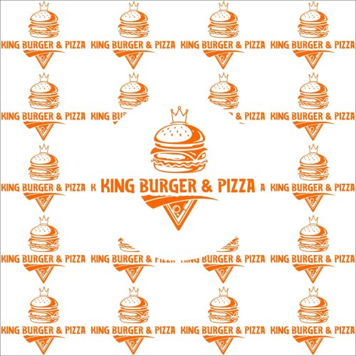 60GSM Logo Printed Food Grade One Side Coated Butter Paper