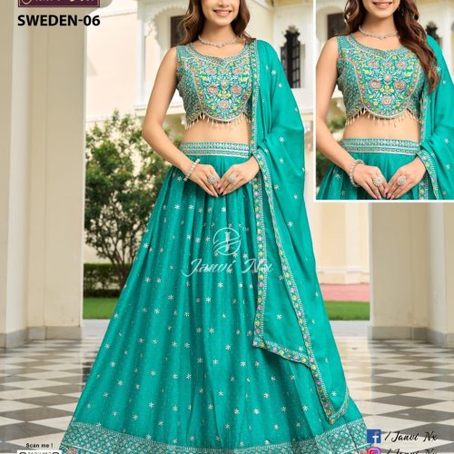 Comfort Fit Cotton Embroidery Lehenga