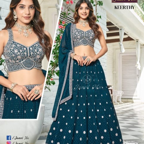 Designer Heavy Georgette Embroidered Lehenga
