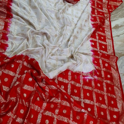 Durga Puja Designer Viscose Georgette Saree