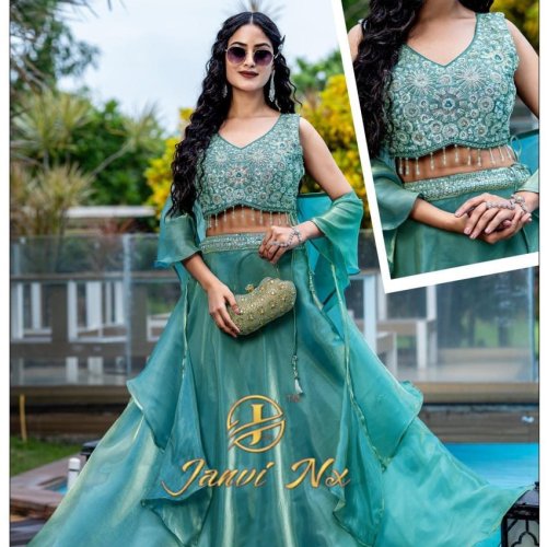 Heavy Velvet Designer Embroidered Choli Set