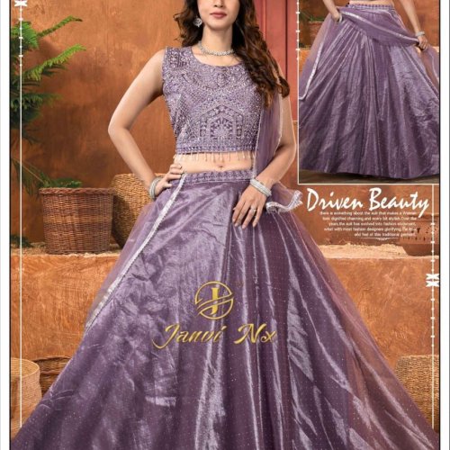 Luxury Handwork Velvet Net Lehenga Choli