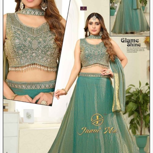 Luxury Velvet Heavy Zari Work Lehanga Choli Set