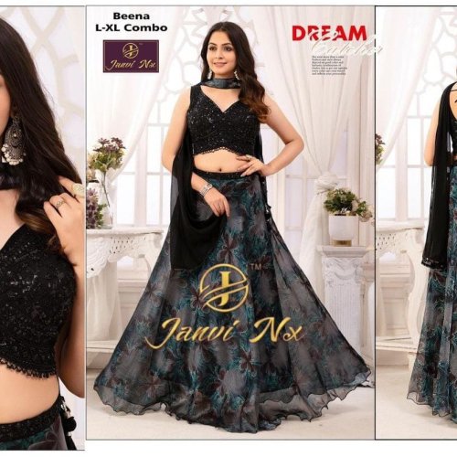 Premium Printed Net Lehenga Choli