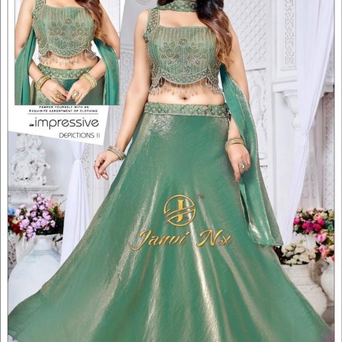 Premium Zari Velvet Wedding Lehenga