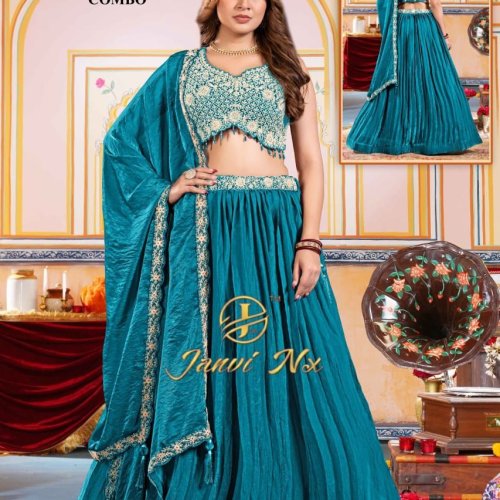 Regal Velvet Festive Wear Lehenga Choli
