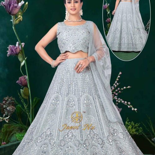 Royal Zari Embroidered Georgette Net Choli