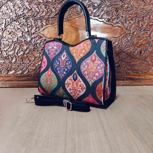 Kashmiri Crewel Embroidery Handbag