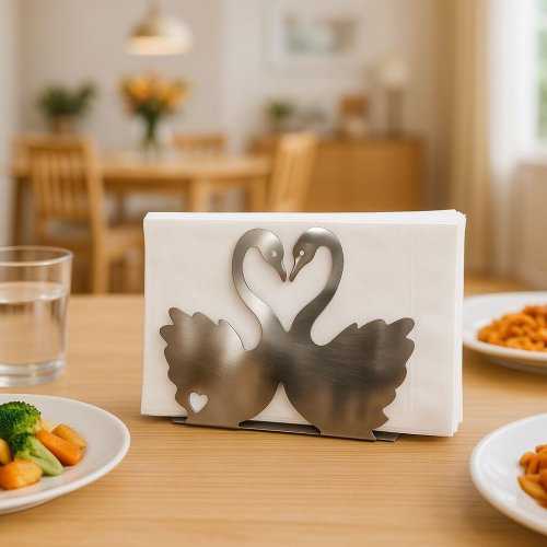 Duck Shape Stainless Steel Napkin Holder