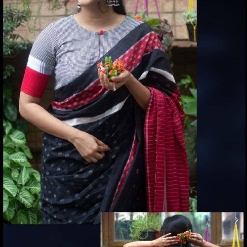 Linen Saree