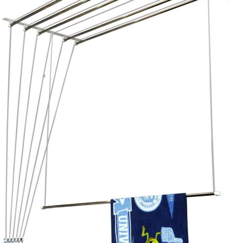 5 Feet Stainless Steel Ceiling Cloth Drying Stand