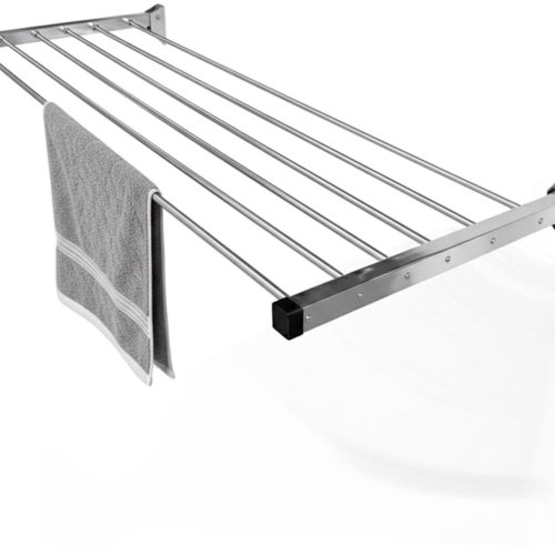 5 Feet Stainless Steel Wall Mounted Cloth Drying Stand