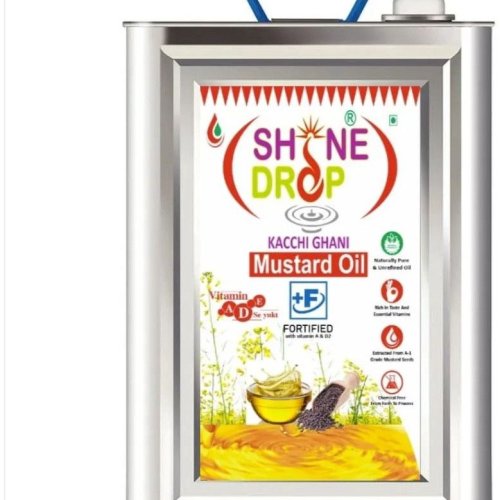 15L Shine Drop Cold Pressed Mustard Oil