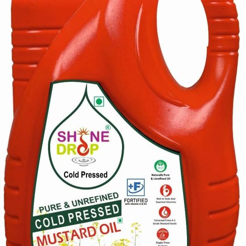 5L Shine Drop Cold Pressed Mustard Oil