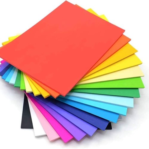 A4 Size Colored Paper Sheet