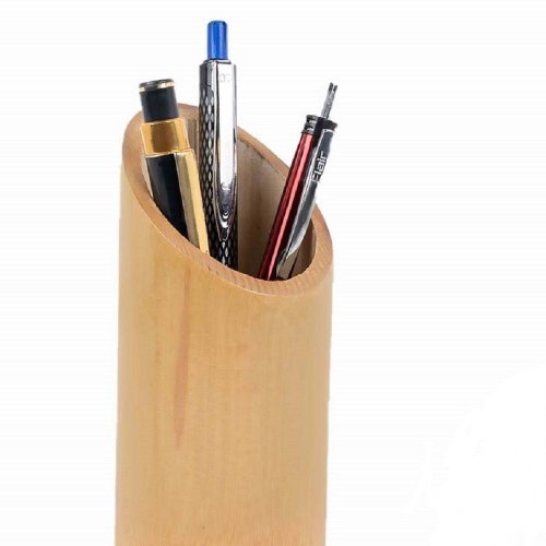 Bamboo Pen Stand