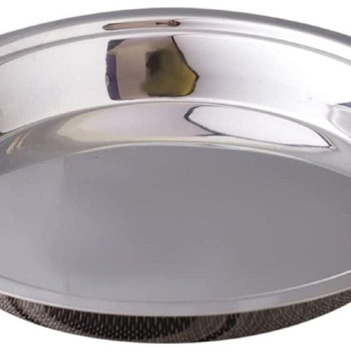Rust Proof Stainless Steel Round Parat