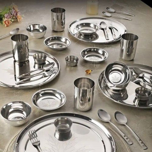 Stainless Steel Dinner Set