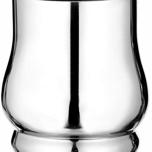 Stainless Steel Orchid Glass