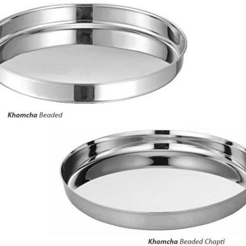 Stainless Steel Rounc Khomcha Plate