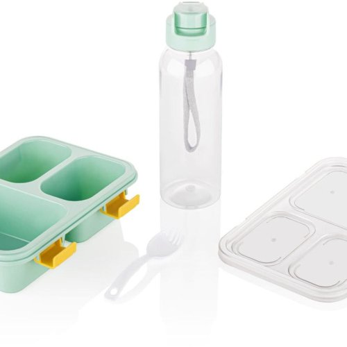 Lunch Box and Bottle Set