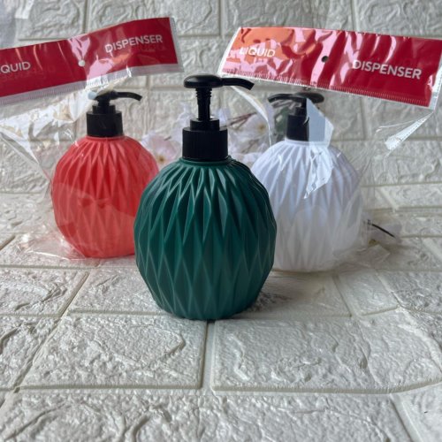 Multicolor Plastic Liquid Soap Dispenser