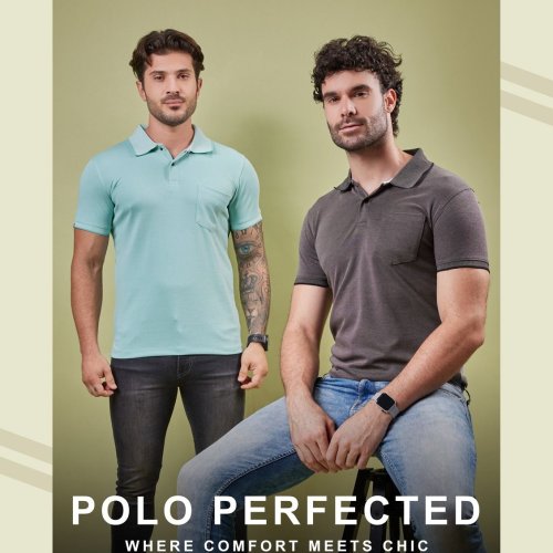 Mens Polo T-shirt Combo Packs