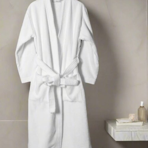 Mens Micro Polyester Bathrobe
