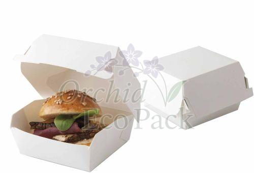Large White Burger Box